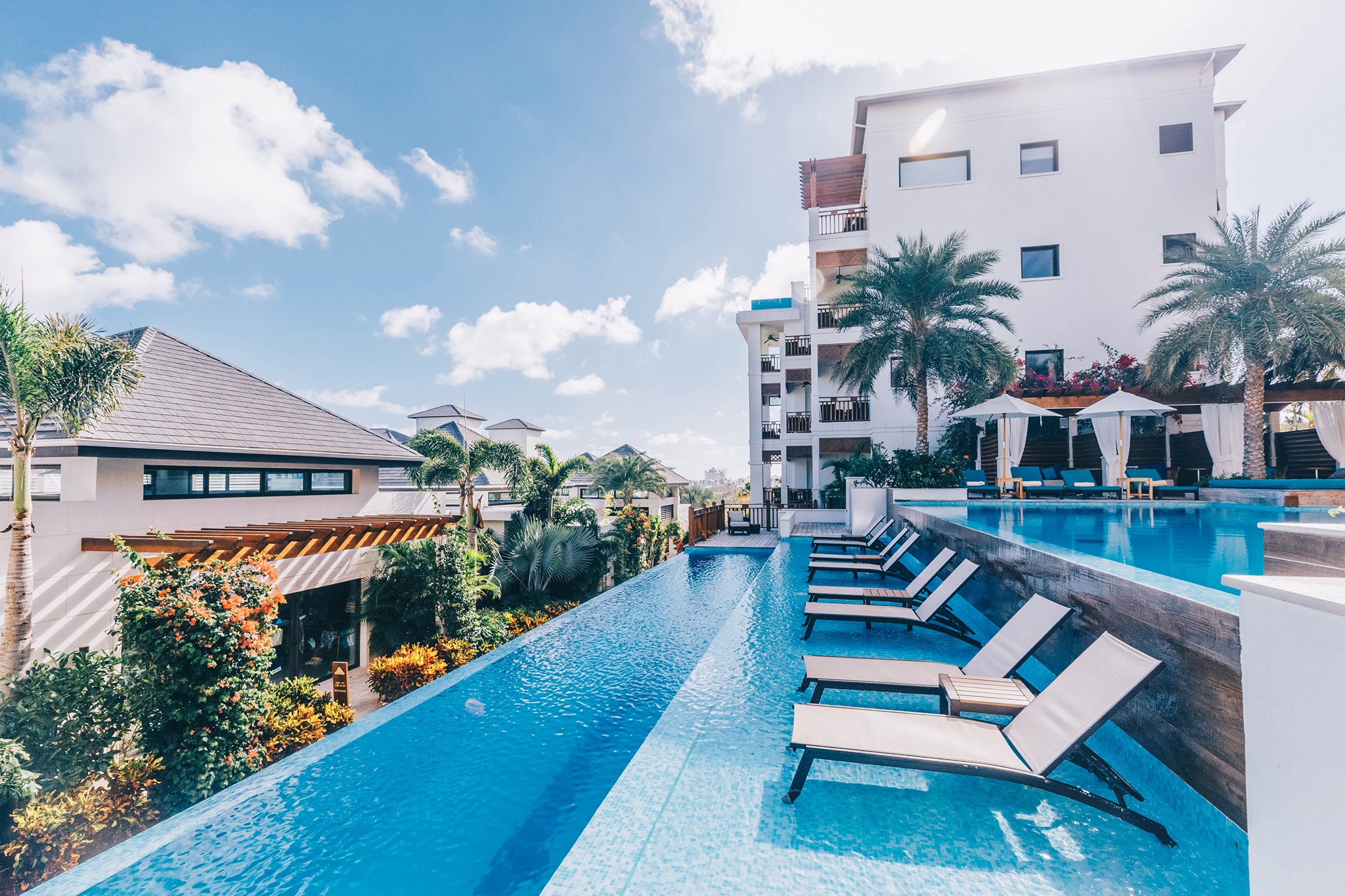 Zemi Beach House pool area.